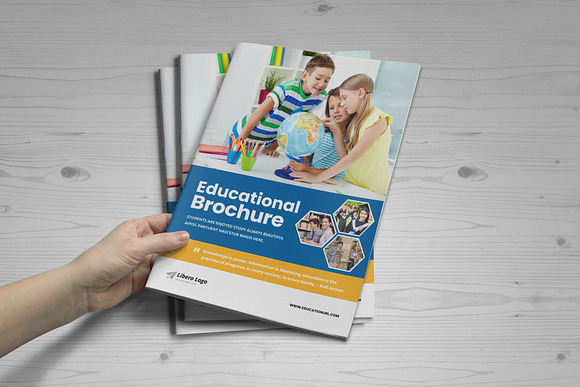 Education Prospectus Brochure v3 in Brochure Templates - product preview 11