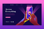 AccessEverything-Banner&Landing page