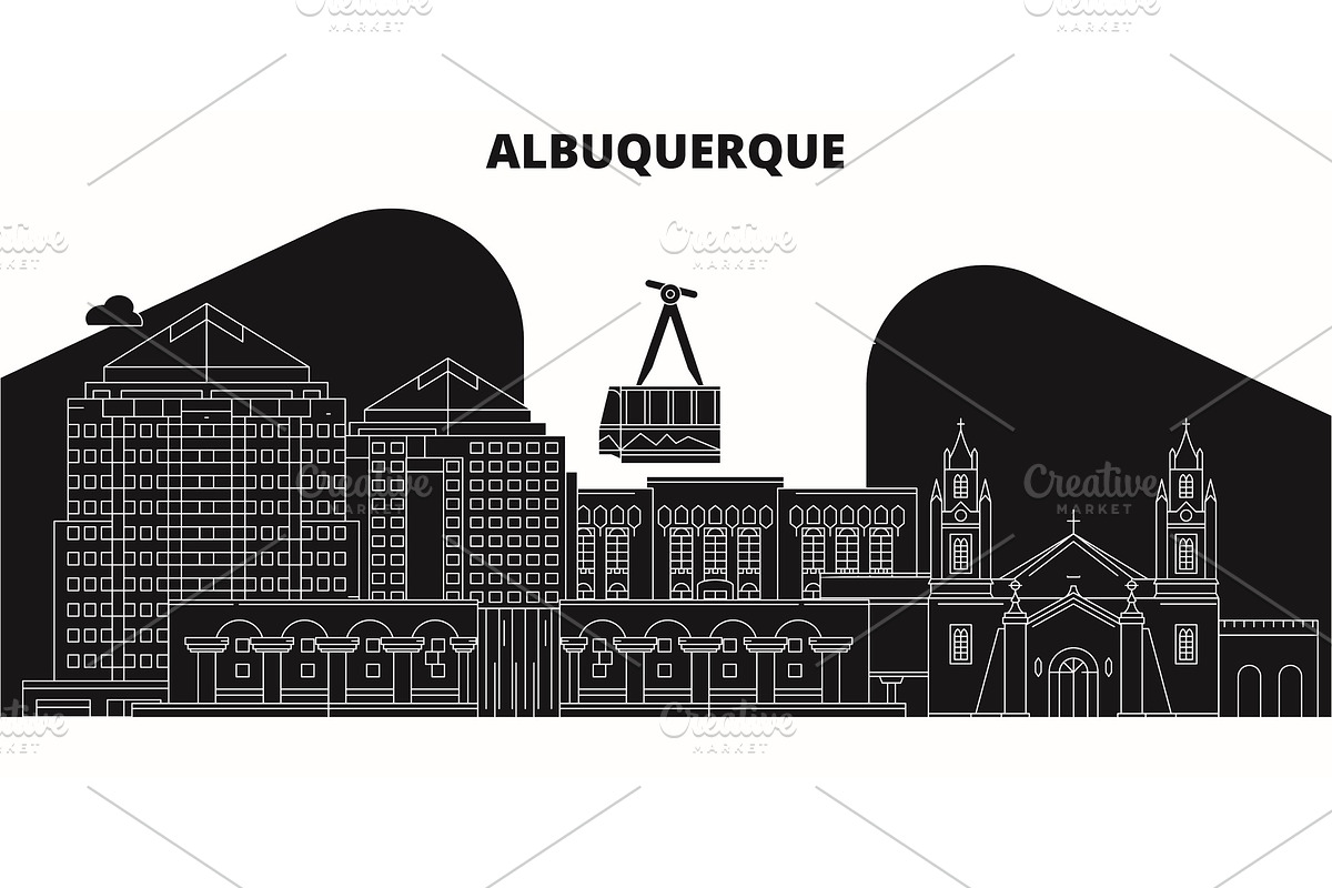 Albuquerque,United States, vector in Illustrations - product preview 8