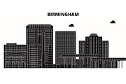 Birmingham,United States, vector