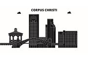 Corpus Christi,United States, vector