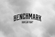 BENCHMARK DISPLAY FONT