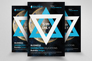 Abstract Futuristic Flyer Template