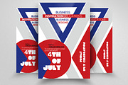 4th of July Event Flyer Template