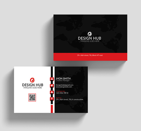 Business Card Template in Business Card Templates - product preview 2