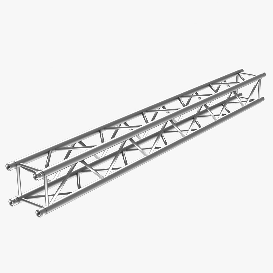 Square Truss Straight Segment 26 in Electronics - product preview 6