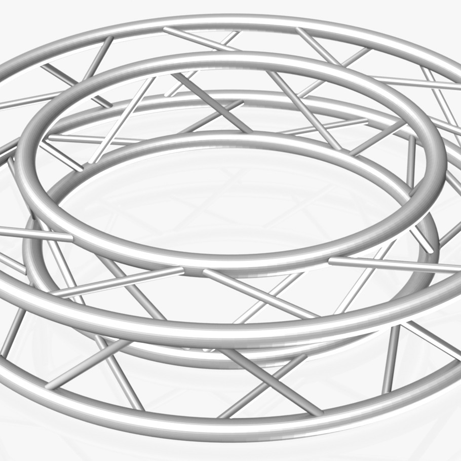 Circle Square Truss (Full diameter 1 in Electronics - product preview 1