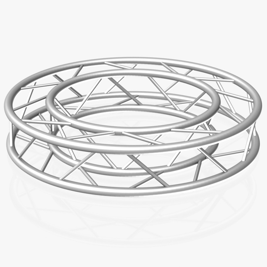 Circle Square Truss (Full diameter 1 in Electronics - product preview 4
