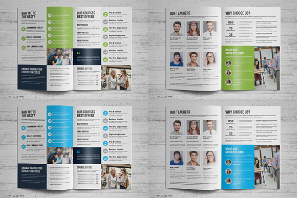 Education Prospectus Brochure v4 in Brochure Templates - product preview 10