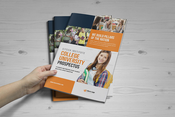 Education Prospectus Brochure v4 in Brochure Templates - product preview 11