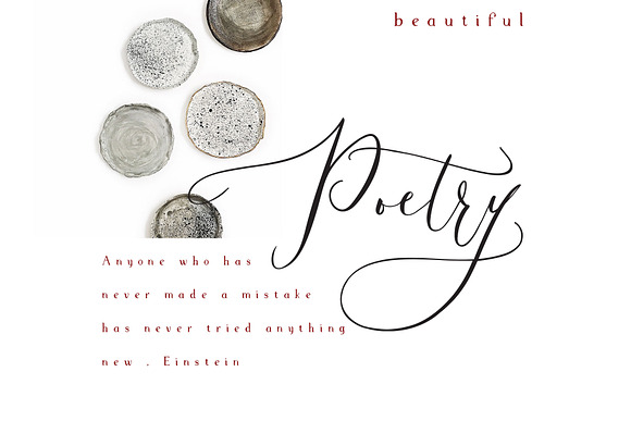 Les Calligraphy Font Duo in Script Fonts - product preview 3