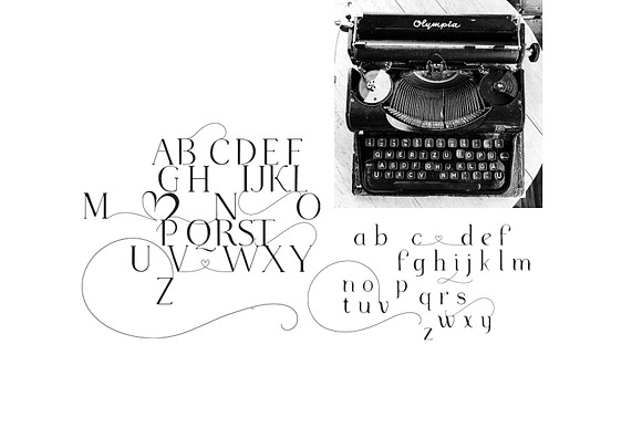 Les Calligraphy Font Duo in Script Fonts - product preview 7