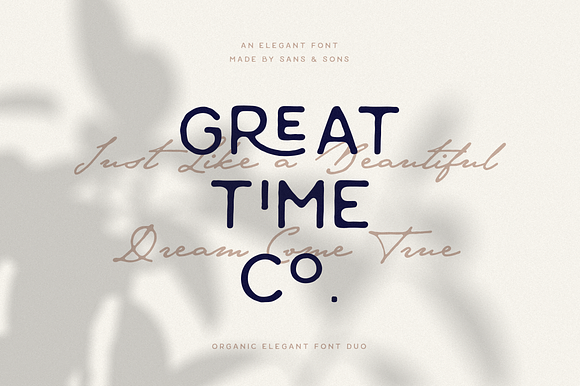 Le French | Modern Elegant Duo in Modern Fonts - product preview 2