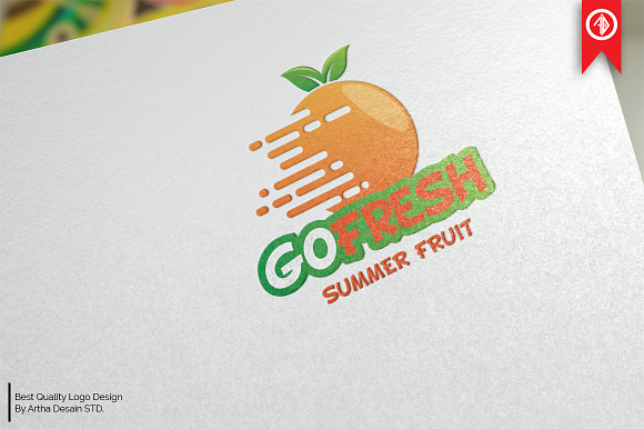 Fresh Fruit Logo Templates in Logo Templates - product preview 3