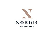 Nordic Attorney Logo Template