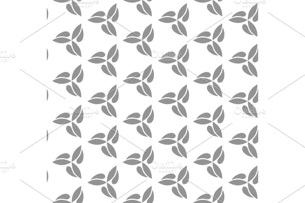 Geometric Seamless Vector Silver in Patterns - product preview 8