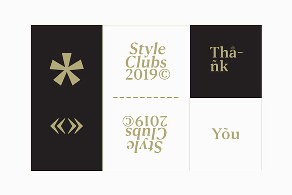 Style Clubs Serif - 50% OFF in Serif Fonts - product preview 13