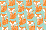 fox background vector