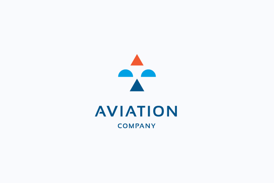 Aviation Company Logo in Logo Templates - product preview 8