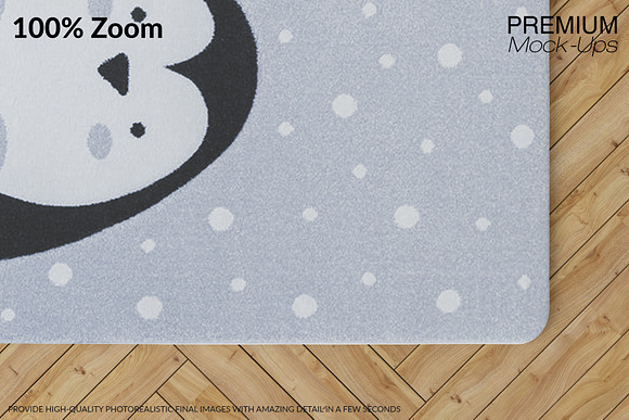 4 Types of Carpets in Kids Room in Product Mockups - product preview 30