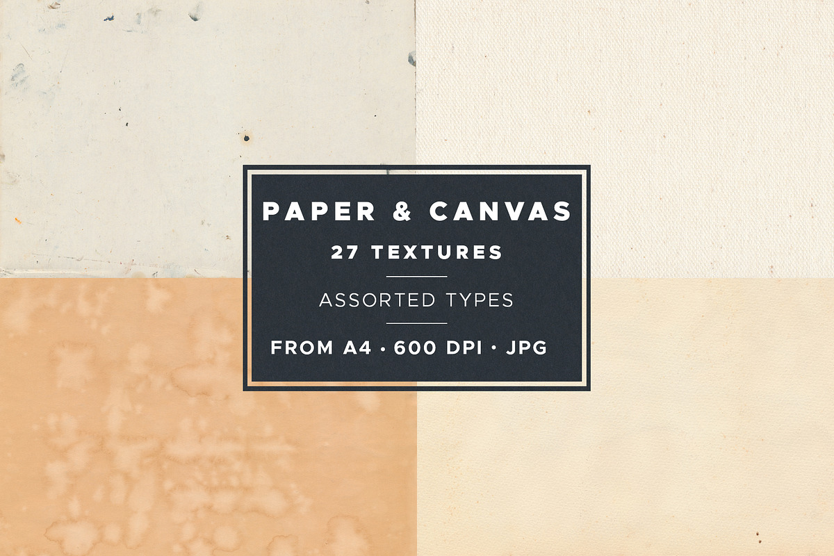 Paper & Canvas Textured Backgrounds in Textures - product preview 8