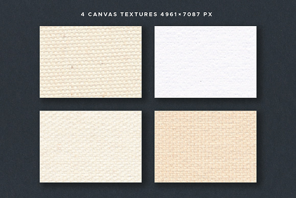Paper & Canvas Textured Backgrounds in Textures - product preview 1