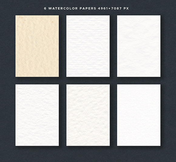 Paper & Canvas Textured Backgrounds in Textures - product preview 4