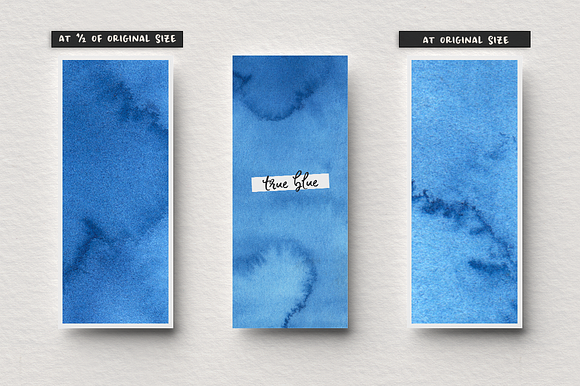 Blue Watercolor and Texture Pack in Add-Ons - product preview 2