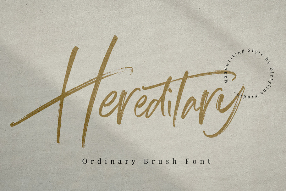 Hereditary in Script Fonts - product preview 8