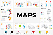 MAPS Infographics. FREE Updates!