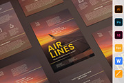 Airlines Aviation Flyer