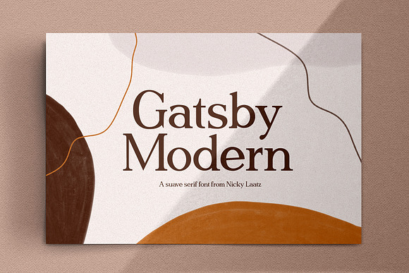 Gatsby Modern Serif in Modern Fonts - product preview 13