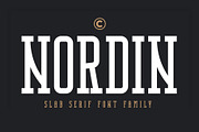 Nordin Slab - Condensed Slab Serif