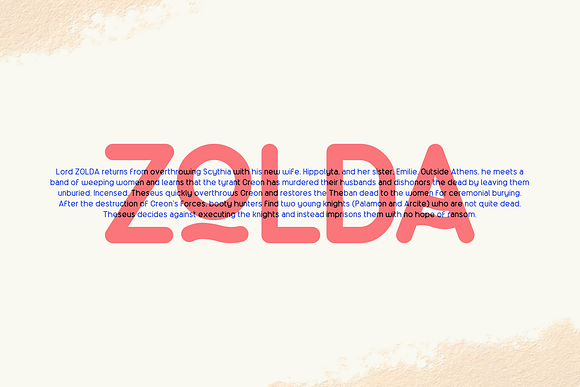 Zolda Script + Sans Family | 7 Fonts in Sans-Serif Fonts - product preview 9