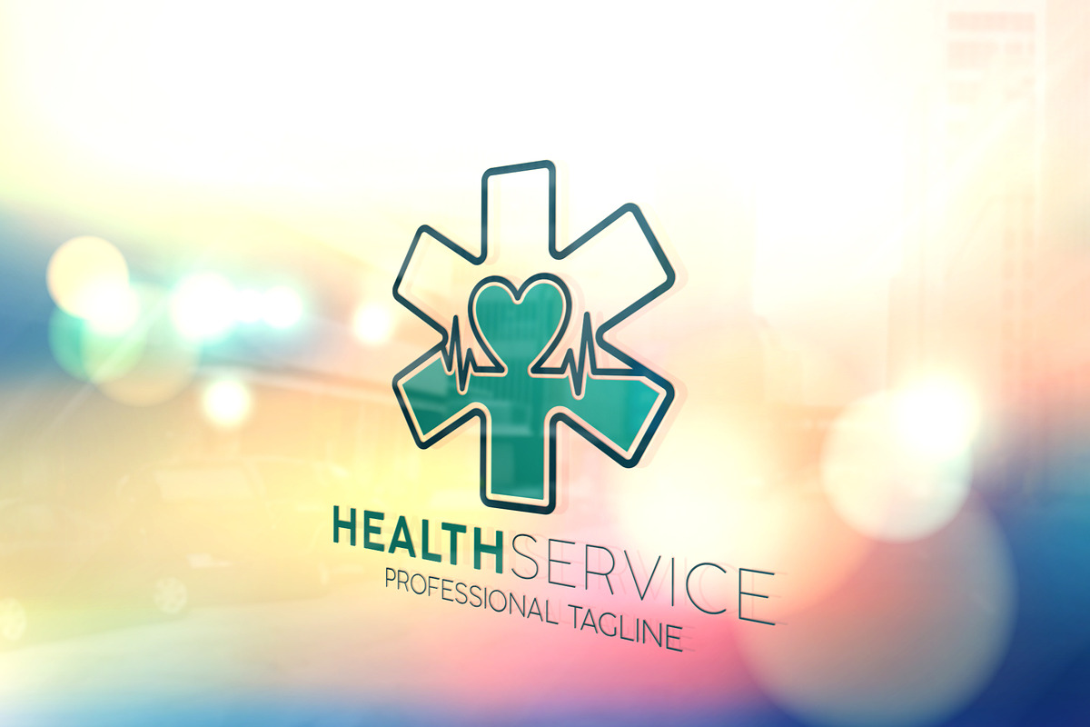 Health Service Logo in Logo Templates - product preview 8