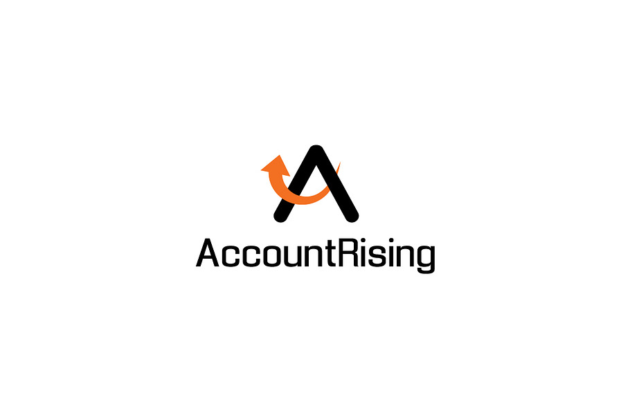 Account Rising Logo Template in Logo Templates - product preview 8