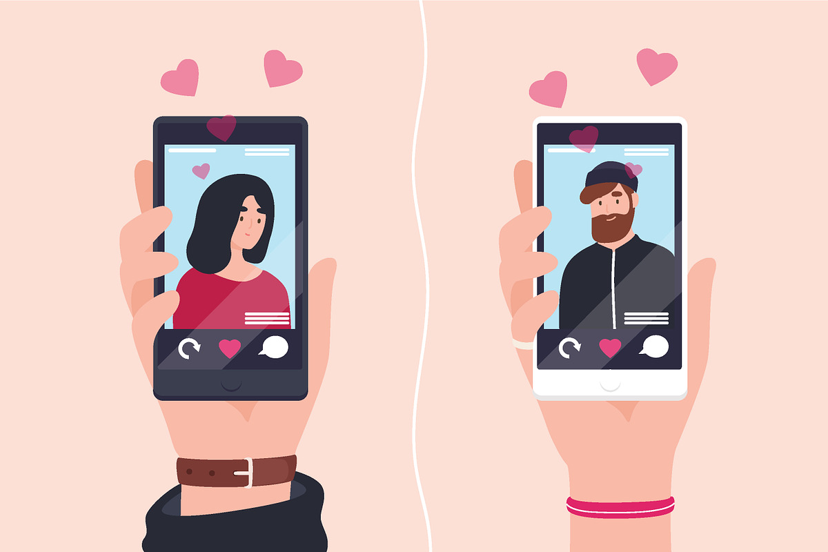 Dating app in Illustrations - product preview 8