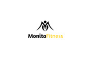 Monita Fitness Logo Template