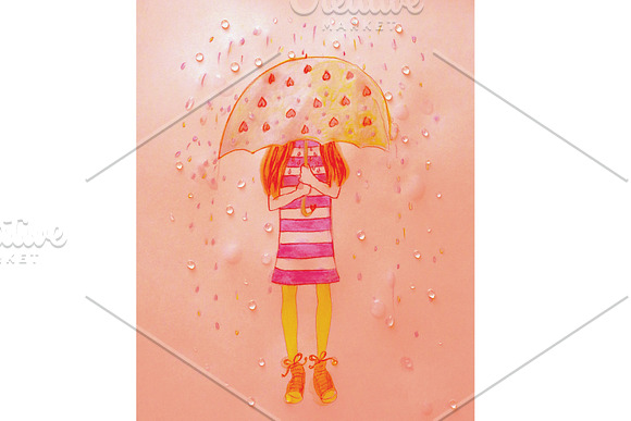 Love and Rain in Illustrations - product preview 3