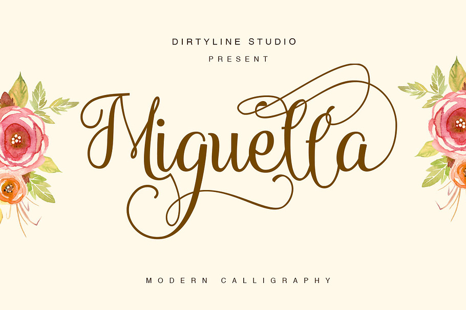 Miguella Script ( 35% OFF ) in Script Fonts - product preview 8