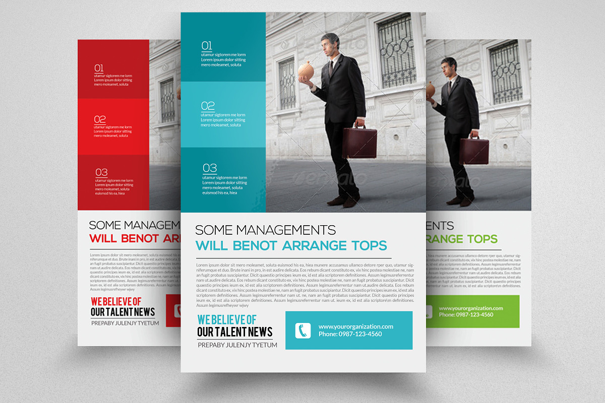 Business Flyer Psd Template in Flyer Templates - product preview 8
