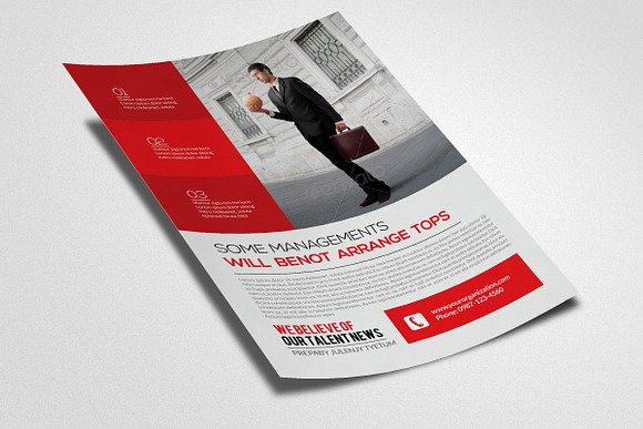 Business Flyer Psd Template in Flyer Templates - product preview 2