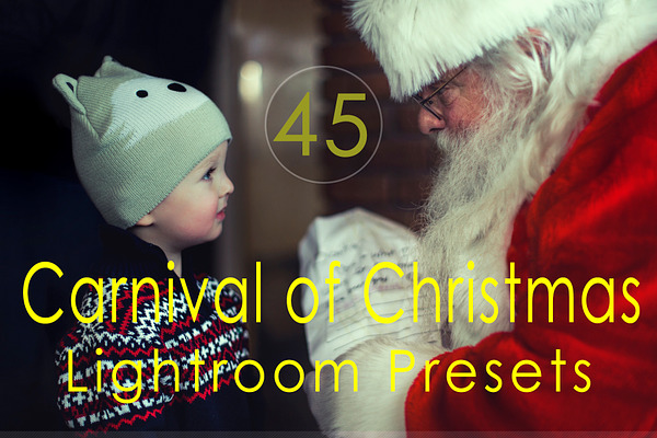 Carnival Christmas Lightroom Presets