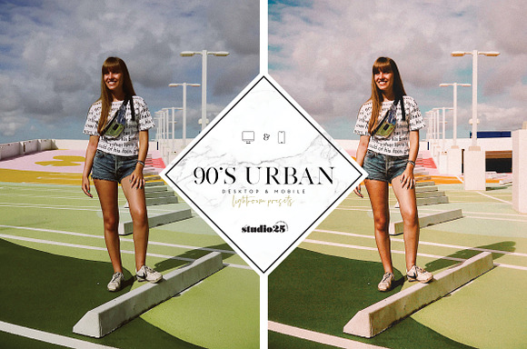 3 90s Urban Lightroom Presets in Add-Ons - product preview 1