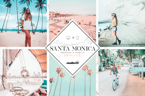 Santa Monica Summer Lightroom Preset in Add-Ons - product preview 2