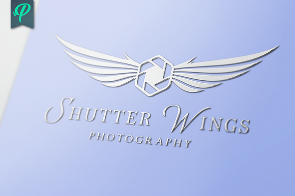 Shutter Wings - Photography Logo in Logo Templates - product preview 3