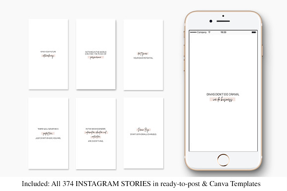 Female Entrepreneur Instagram Quotes in Instagram Templates - product preview 5