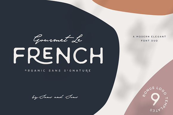 Le French | Modern Elegant Duo in Modern Fonts - product preview 8