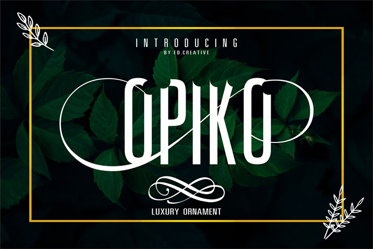 Opiko in Sans-Serif Fonts - product preview 8