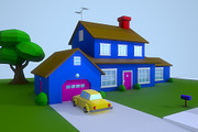 Low Poly House 1